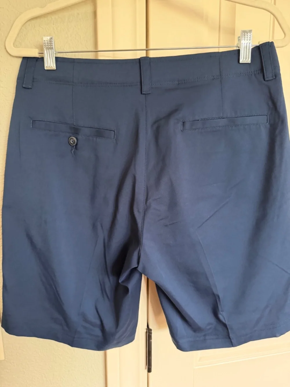 PGA TOUR Men’s Golf Shorts Size 32 Navy Blue Stretch Performance
